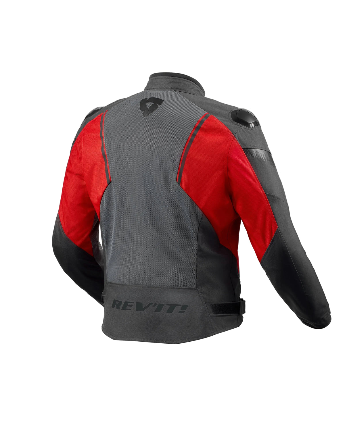 REV'IT! Control Air H2O Gris Rojo - vista 2