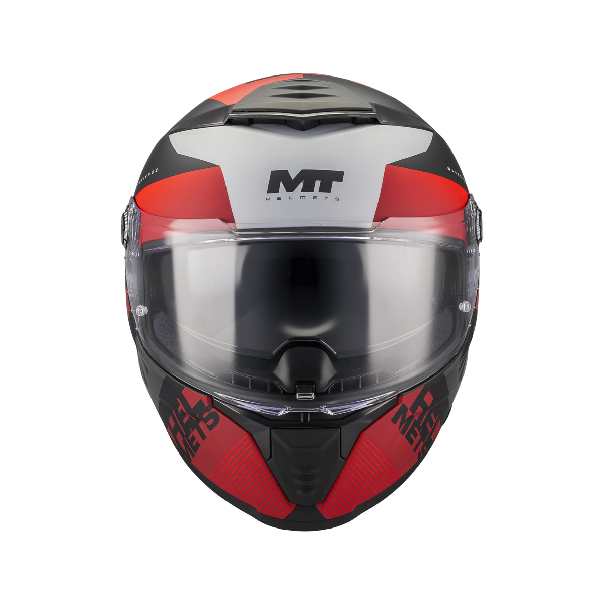 MT Thunder 4 SV Waves B5 Rojo Negro Mate - vista 3