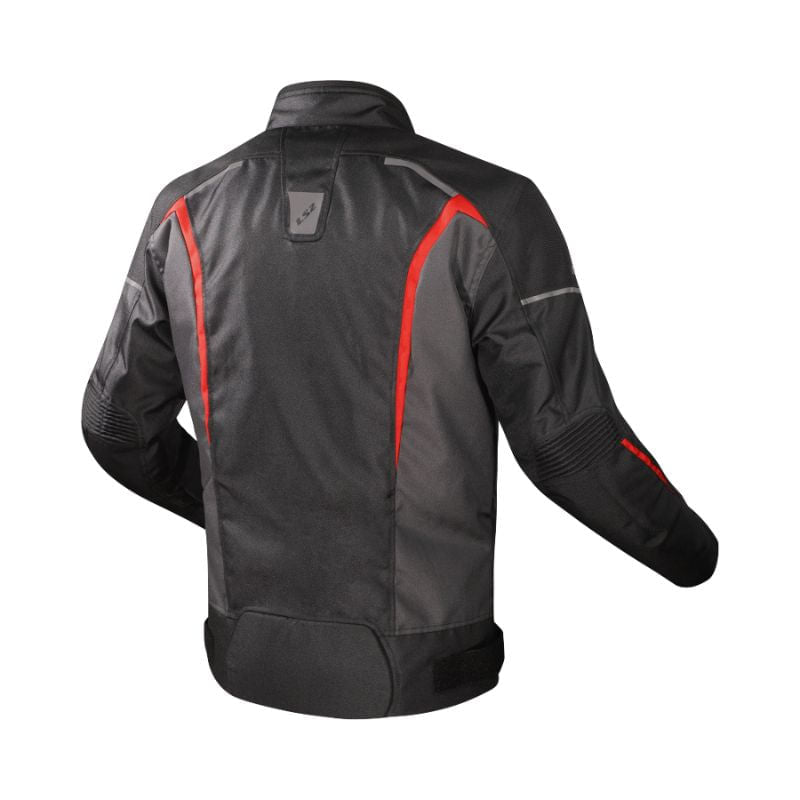 LS2 Sepang Man Negro Rojo - vista 2