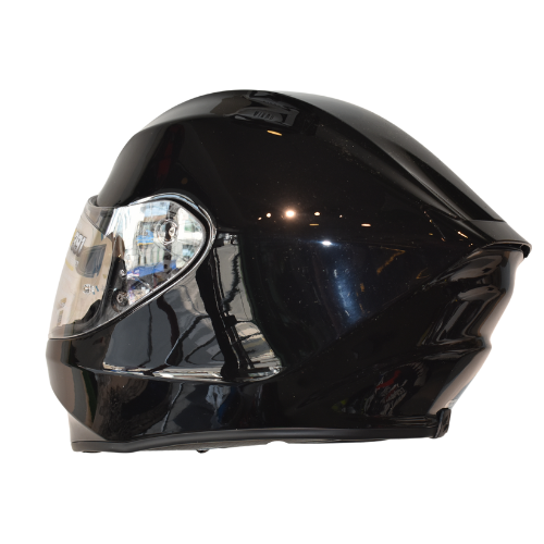 Scorpion EXO-391 Solid Negro Brillo - vista 3