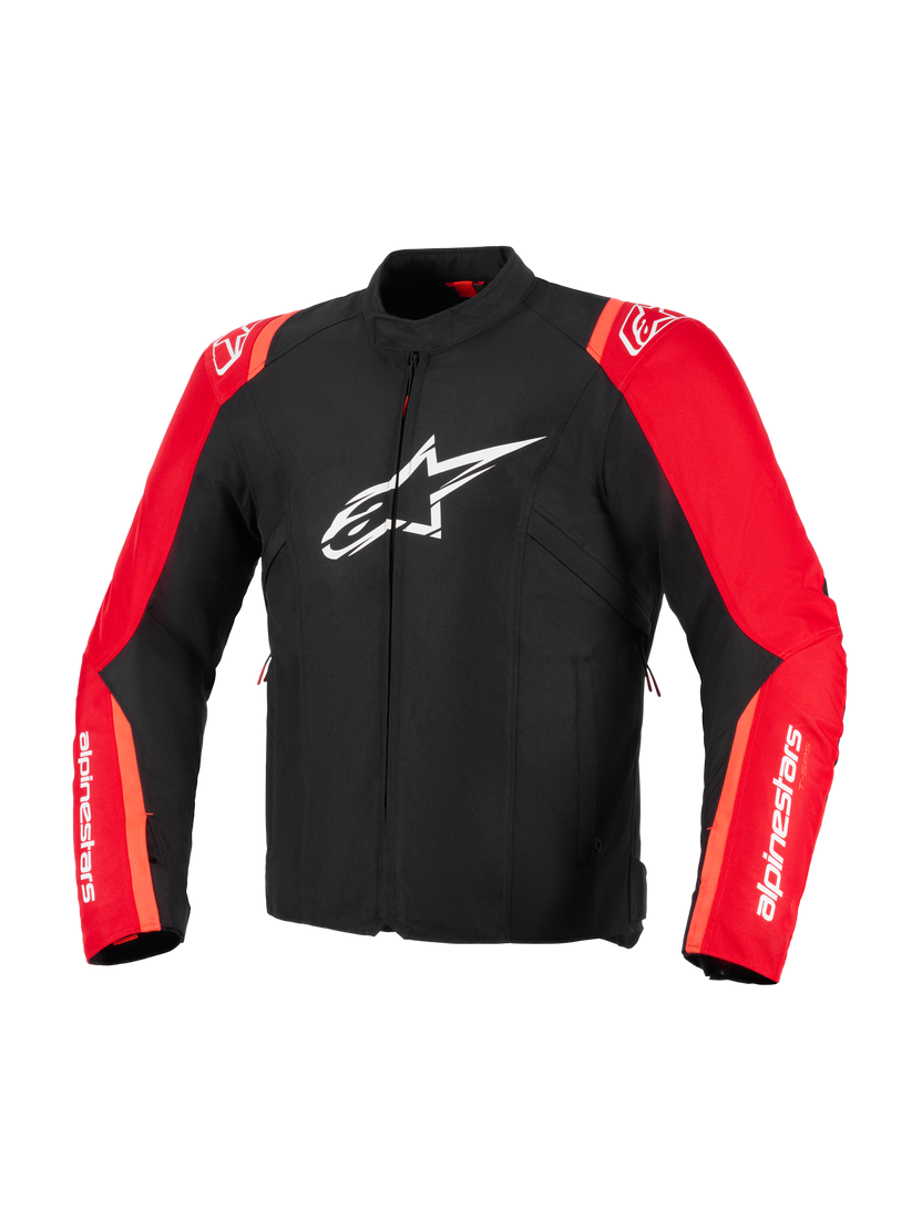 Alpinestars T-SP S V2 Waterproof Negro Blanco Rojo Flúor - vista 1