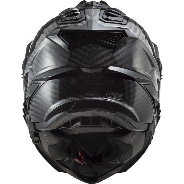 LS2 MX701 Explorer Carbon Solid Brillo - vista 3