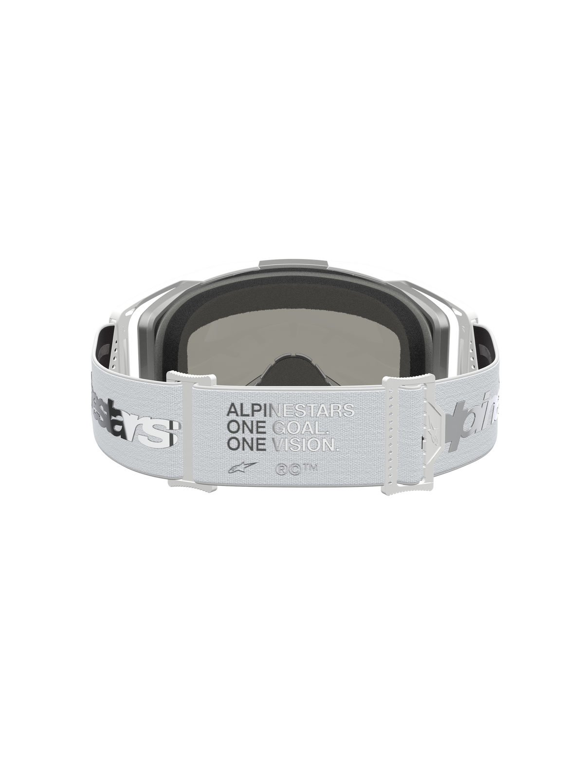 Alpinestars Vision 8 Amber Blanco Gris Plata