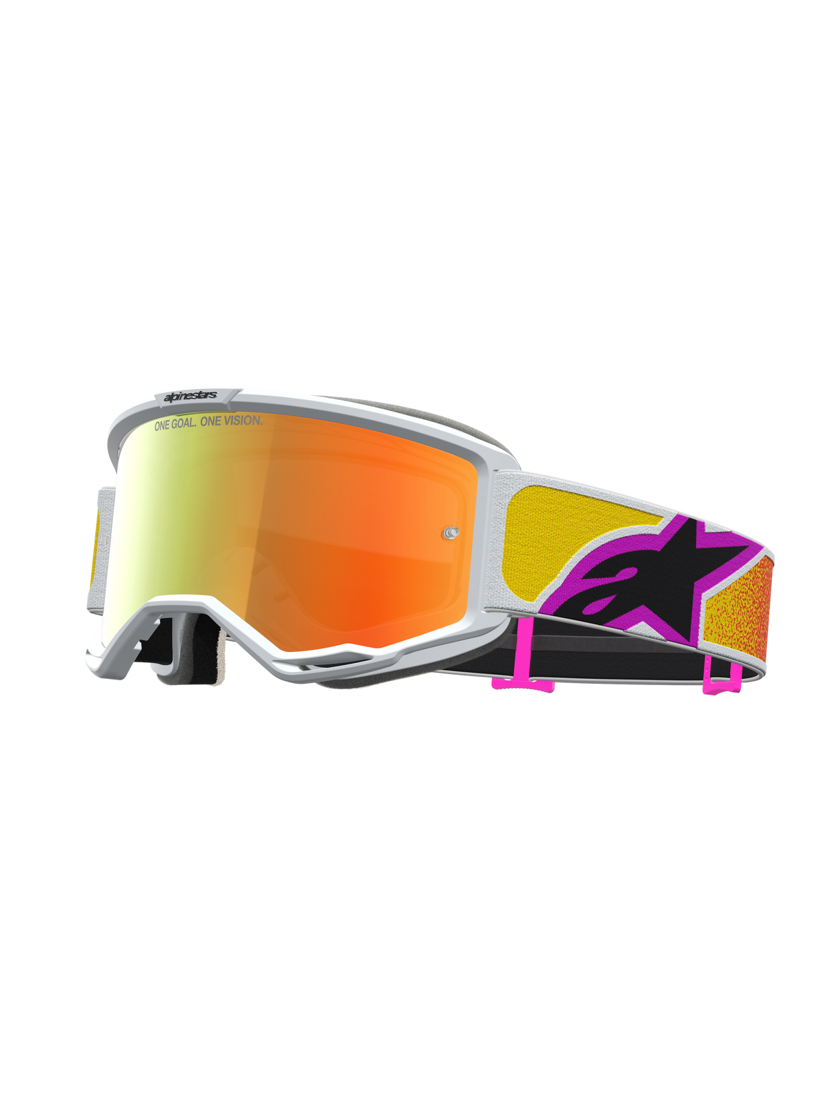 Alpinestars Vision 5 Drag Naranja Rojo