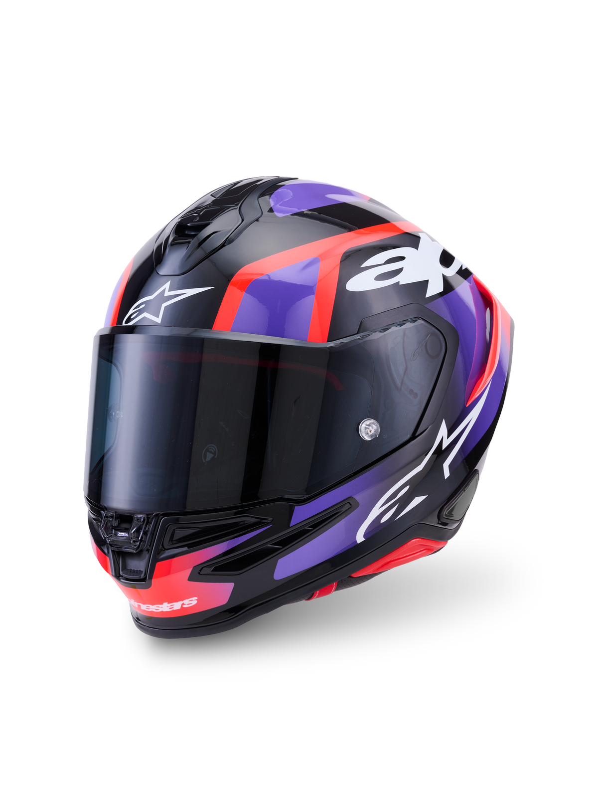 Alpinestars S-R7 Lumen Negro Morado Rojo - vista 1