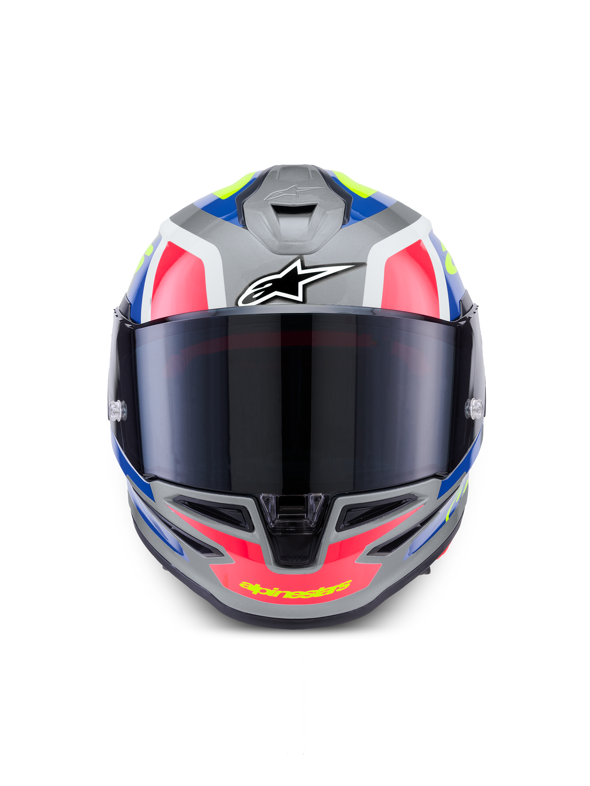 Alpinestars S-R7 Lumen Plata Flúor Azul - vista 2