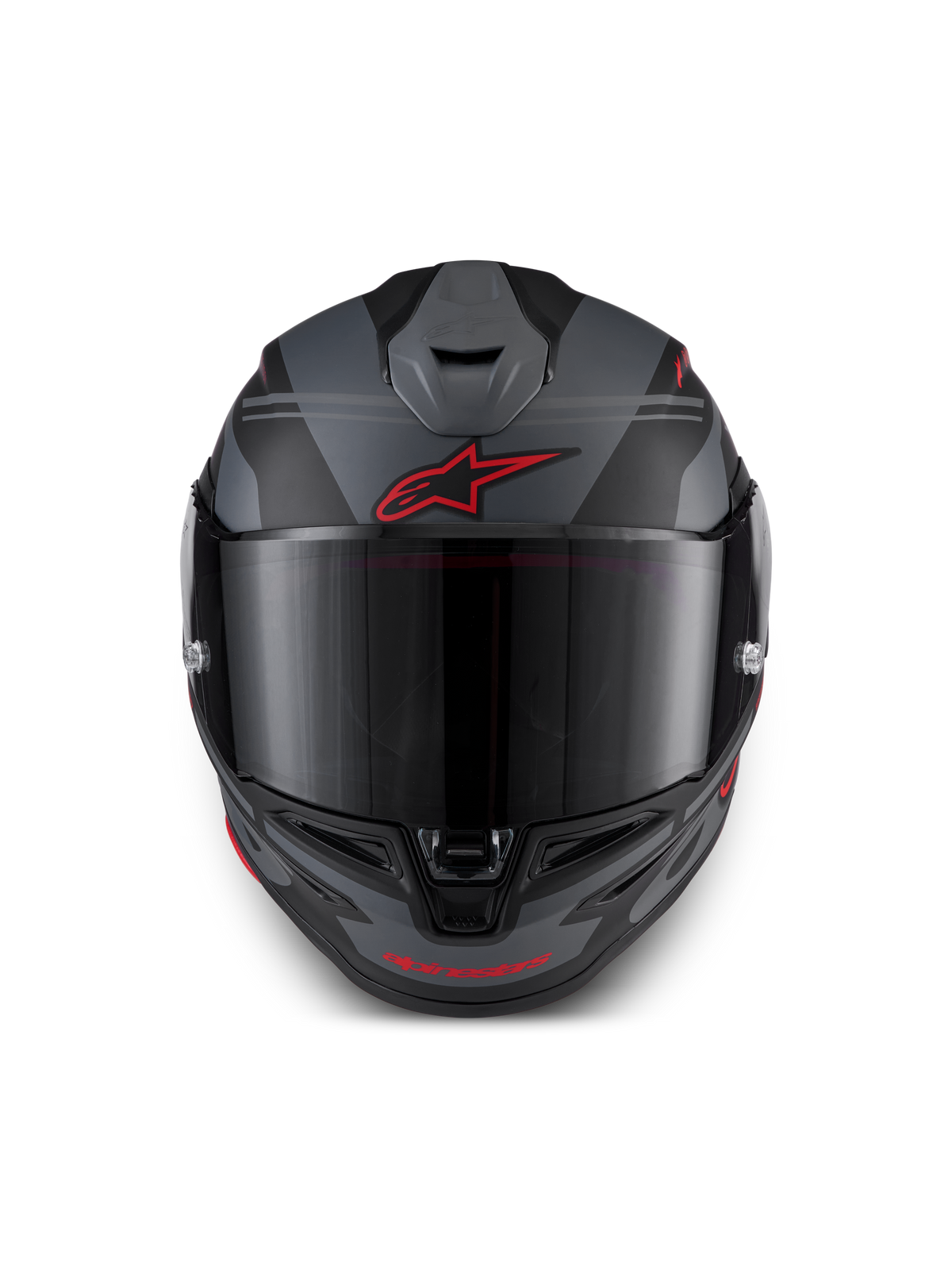 Alpinestars S-R7 A-Core Negro Gris Rojo Mate - vista 2