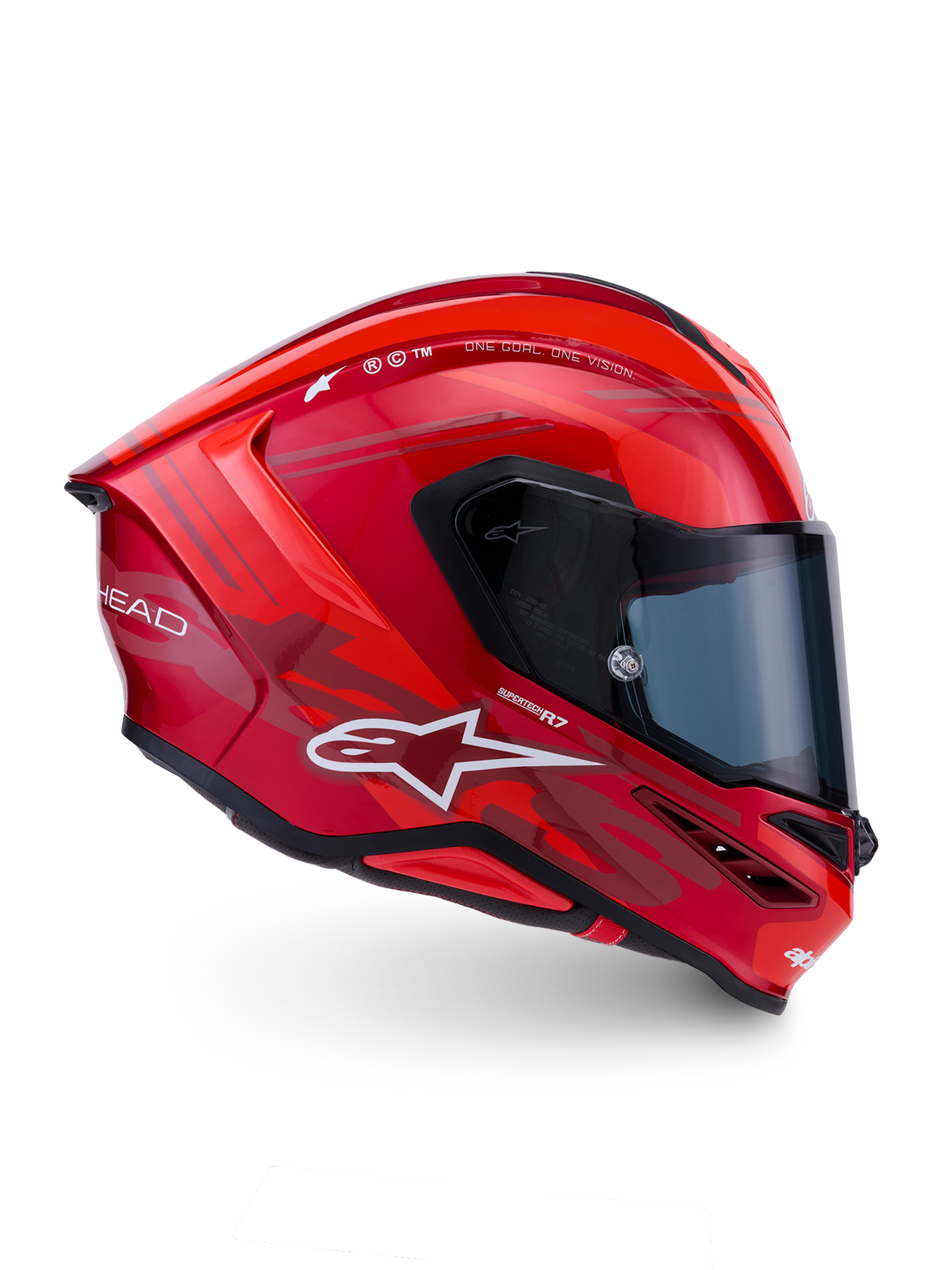 Alpinestars S-R7 A-Core Rojo Brillo - vista 1
