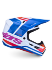 Alpinestars S-M7 Core Blanco Azul Naranja Rosa Brillo - vista 1