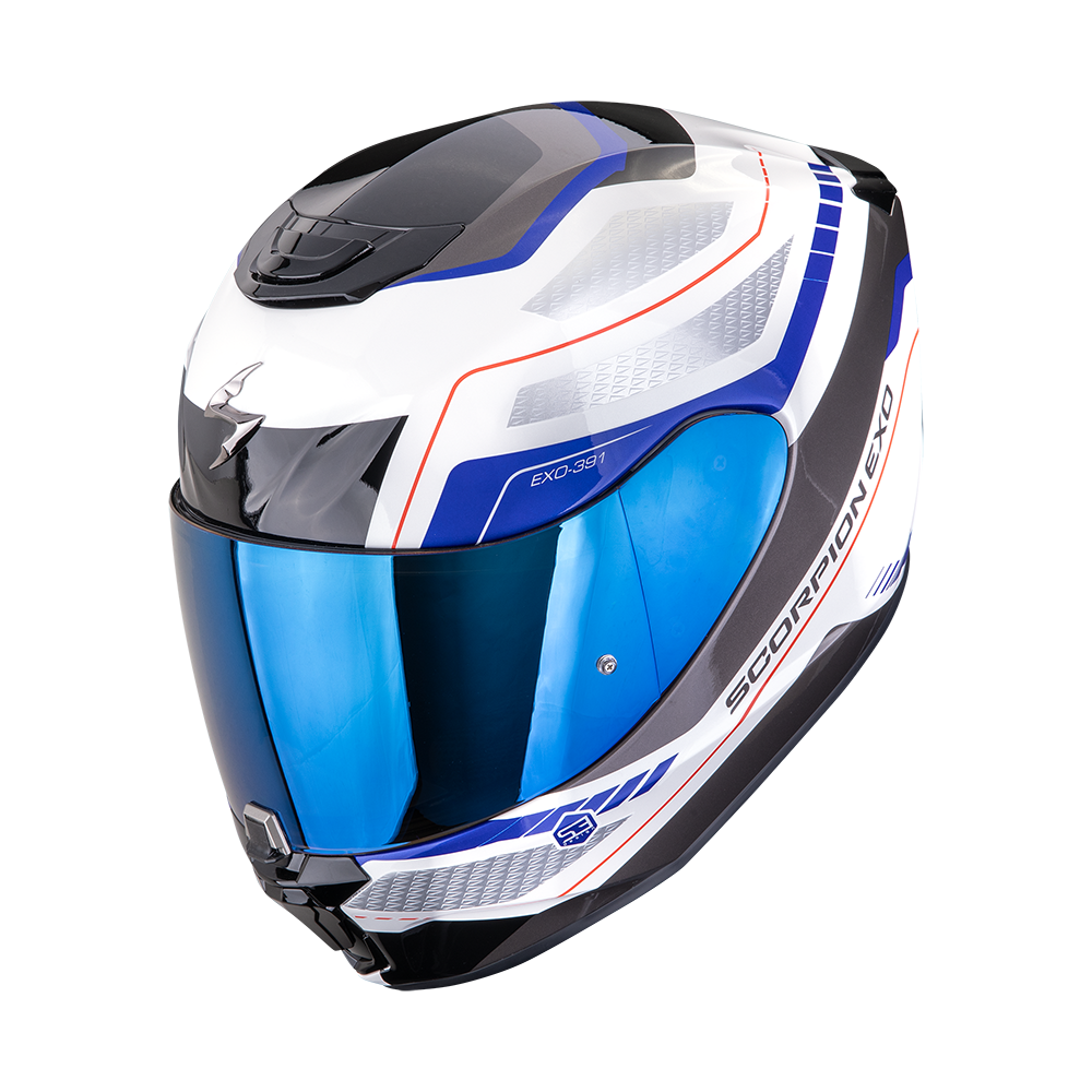 Scorpion EXO-391 Leo Blanco Azul - vista 1