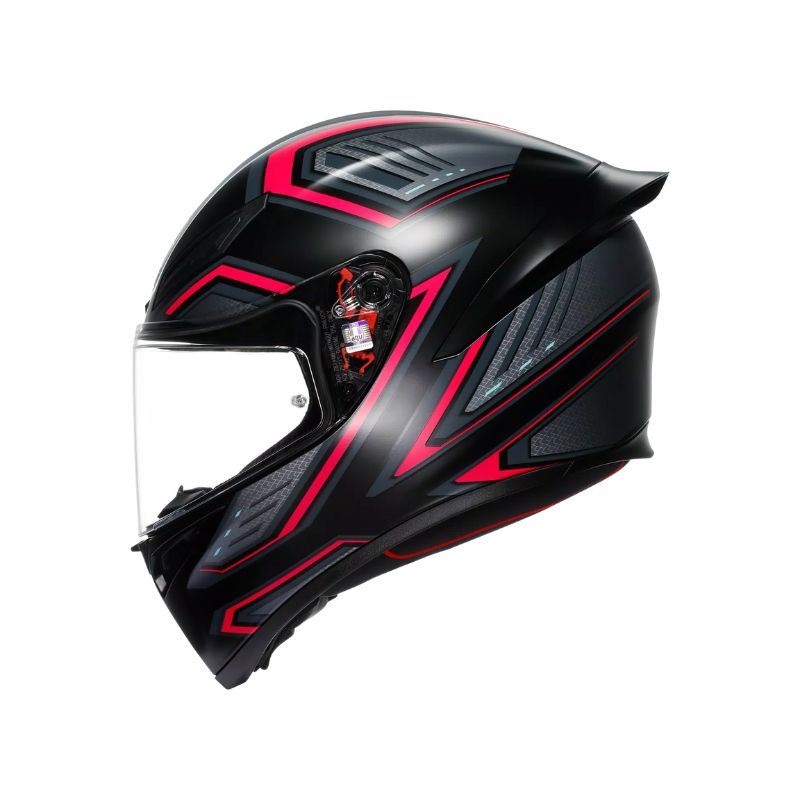 AGV K1 S Sling Negro Rosado Mate - vista 1