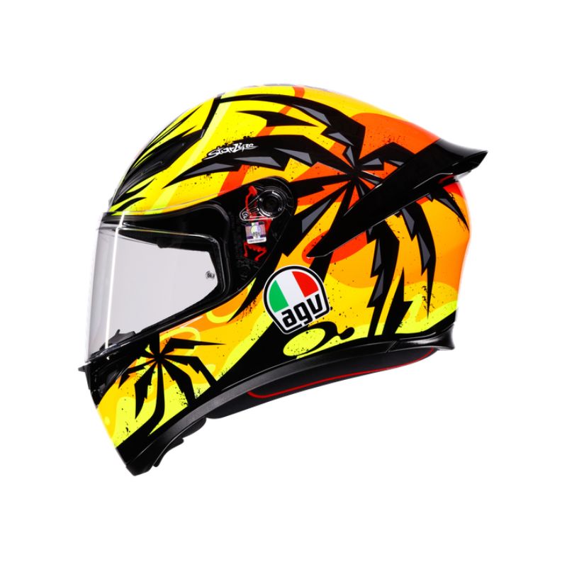 AGV K1 S Tropicrush Amarillo Naranja - vista 1