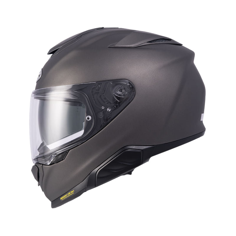 HJC V10 Solid Gris Brillo - vista 2