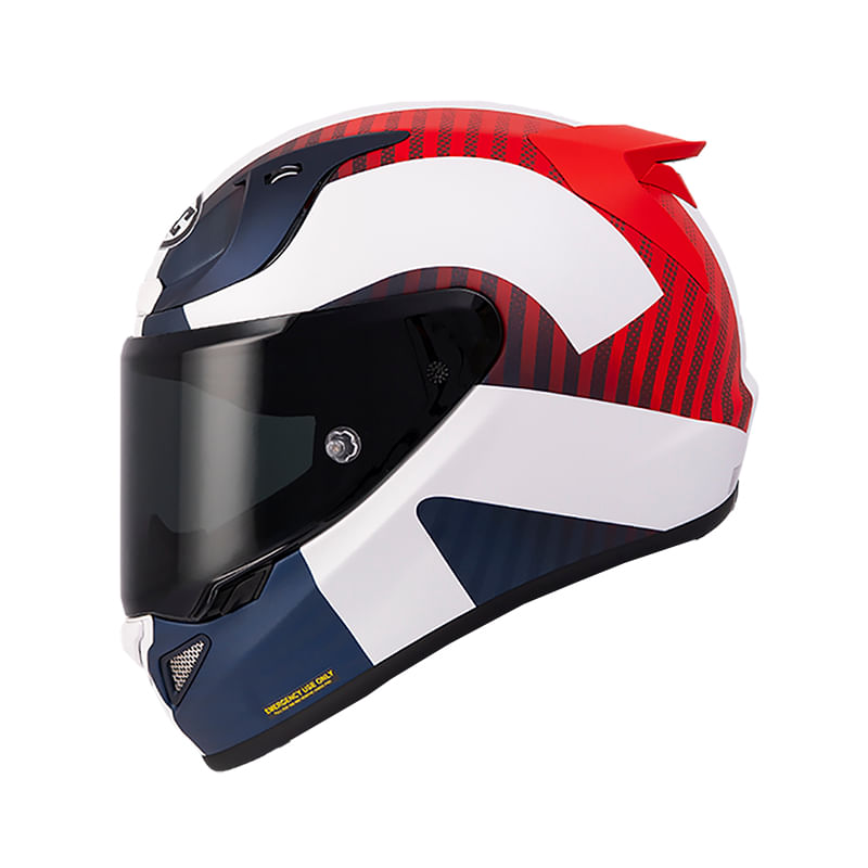 HJC RPHA 1 V2 Carbon Quartararo Le Mans III Azul Rojo - vista 1