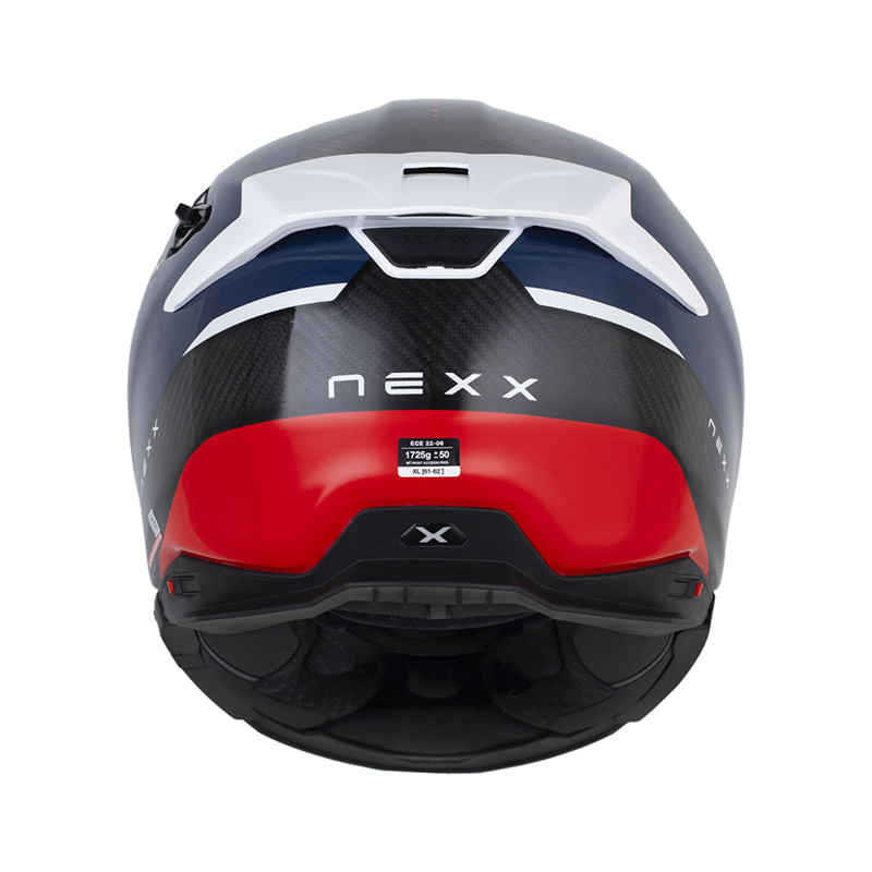 Nexx X.TR Carbon Rush Azul Rojo Brillo - vista 2