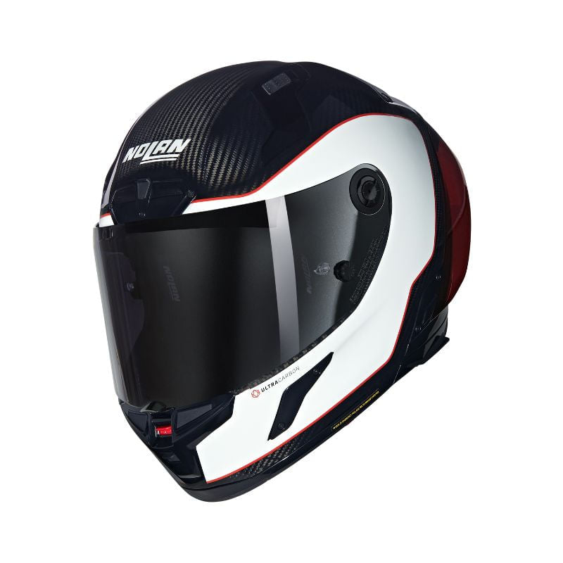 Nolan X-804 RS Ultra Carbon Asso di Picche Negro Blanco - vista 2