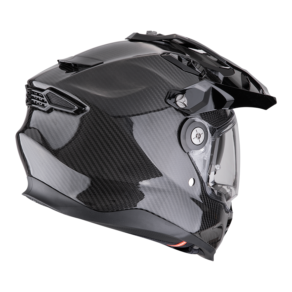 Scorpion ADF-9000 Carbon Air Solid Negro Brillo - vista 3