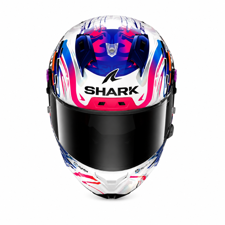 Shark Aeron GP Rep Zarco Blanco Brillo - vista 2