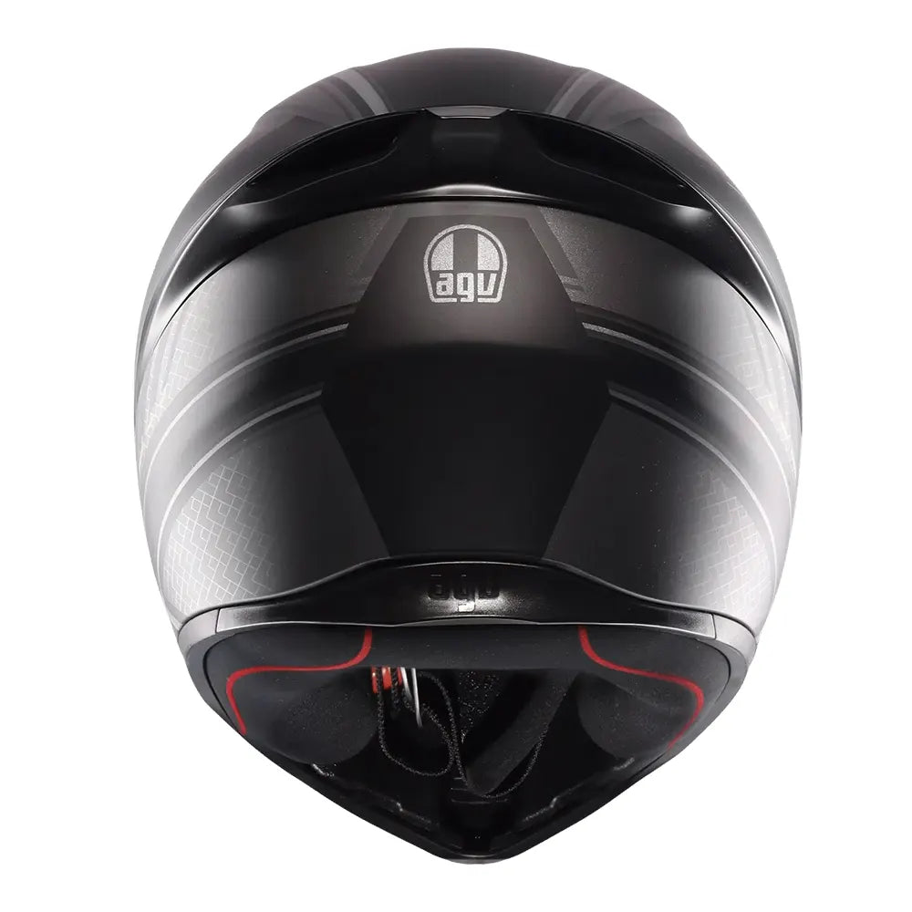 AGV K1 S Sling Negro Gris Mate - vista 3