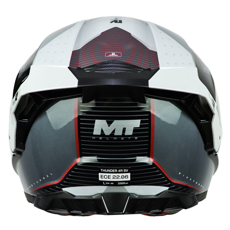 MT Thunder 4 R SV Wind Tunnel B15 Rojo Gris - vista 3