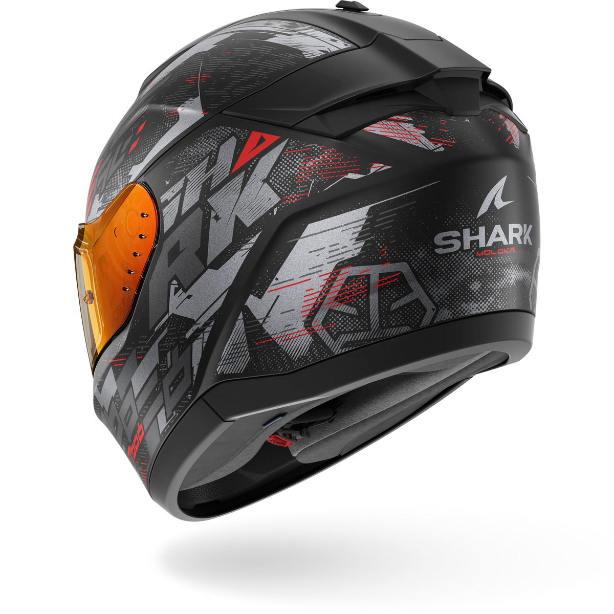Shark Ridill 2 Molokai Negro Gris Rojo Mate - vista 2