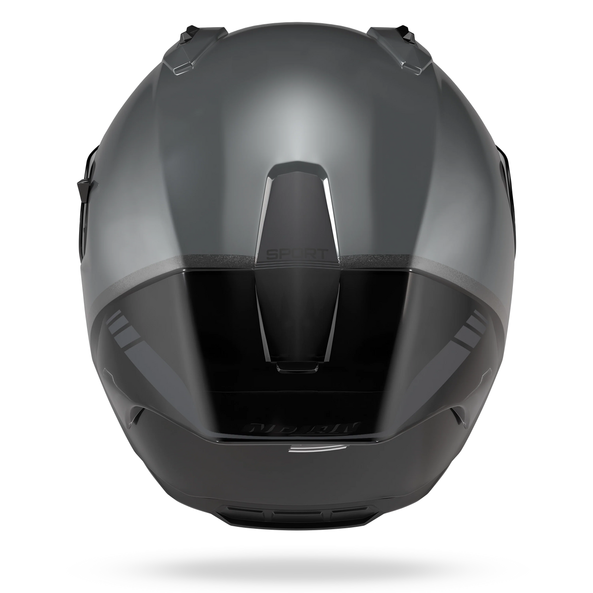 Nolan N60-6 Sport Verniciatur Gris Negro Brillo - vista 2