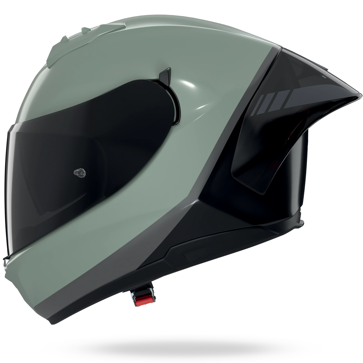 Nolan N60-6 Sport Verniciatur Gris Verde Brillo - vista 1
