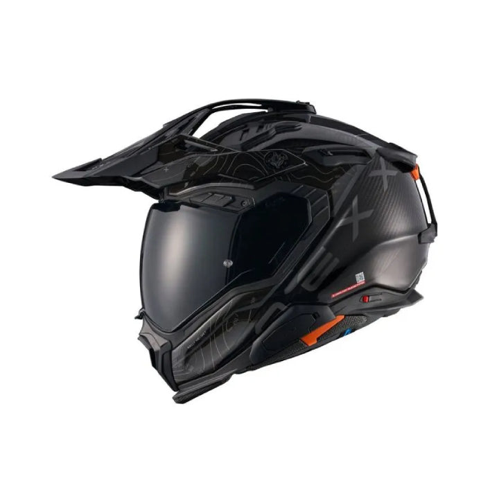 Nexx X.WED3 Carbon Furka Negro Gris Brillo - vista 1