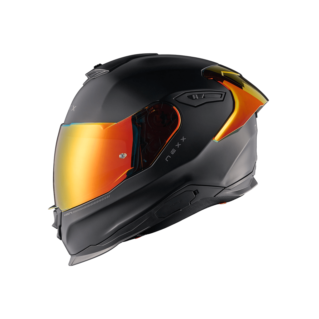 Nexx Y.100R Subsonic Negro Rojo - vista 1