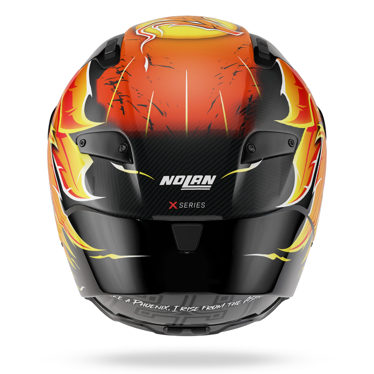 Nolan X-804 RS Ultra Carbon Iannone Negro Rojo Brillo - vista 3