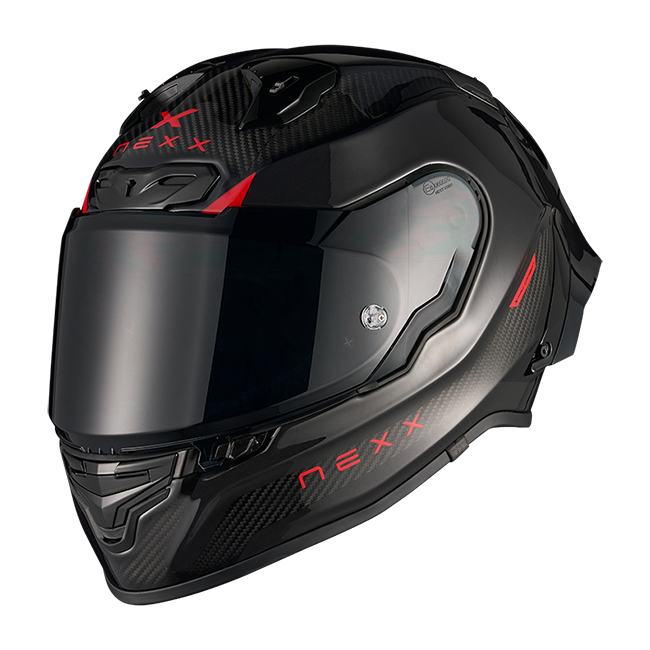 Nexx X.R3R Carbon Apex Negro Rojo - vista 2