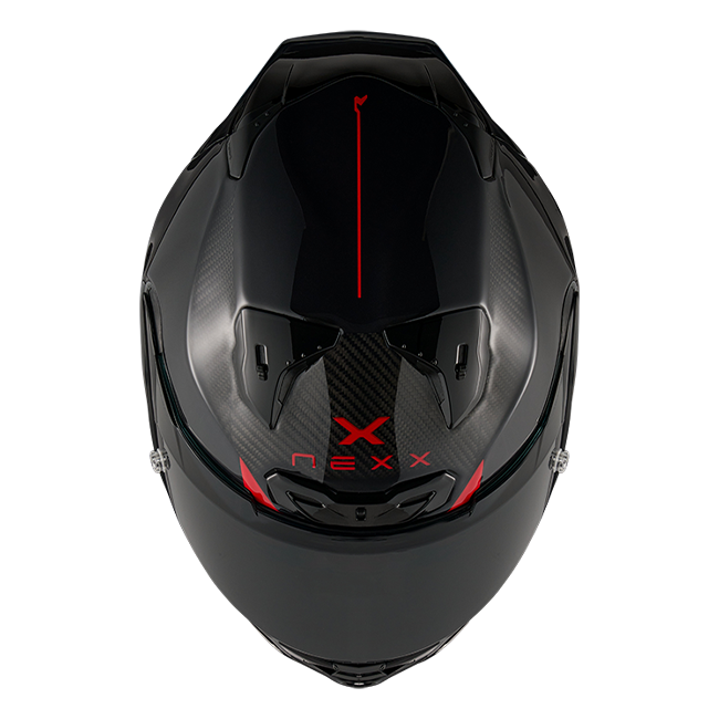 Nexx X.R3R Carbon Apex Negro Rojo - vista 4