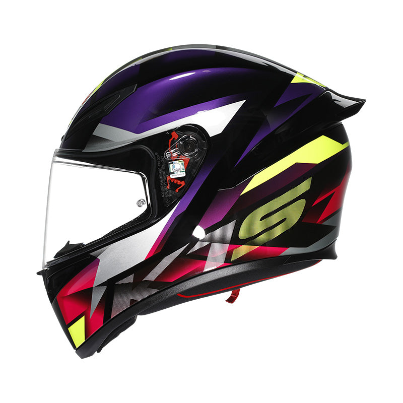 AGV K1 S Fastlap Morado Rosado Brillo