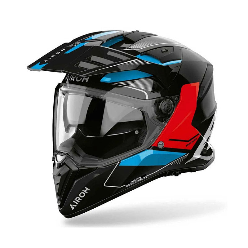 Airoh Bandit Tune Negro Azul Rojo Brillo - vista 1