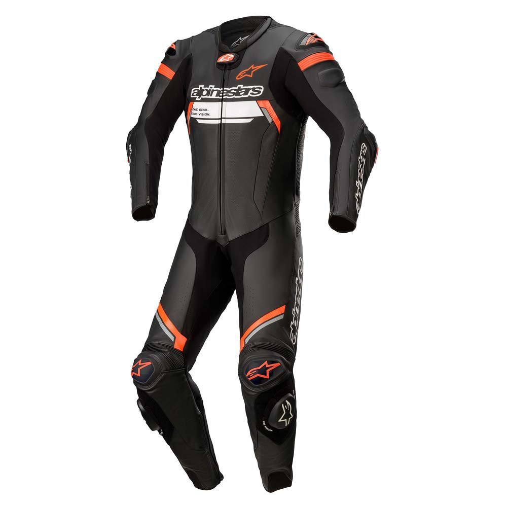 Alpinestars GP Force 1 Pieza Negro Blanco Rojo - vista 1