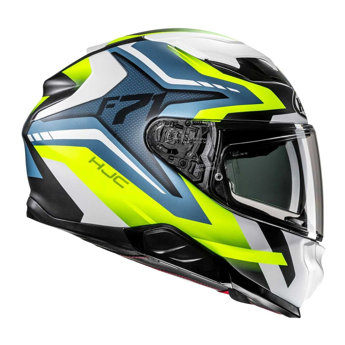 HJC F71 Bard MC5 Gris Blanco Brillo - vista 3