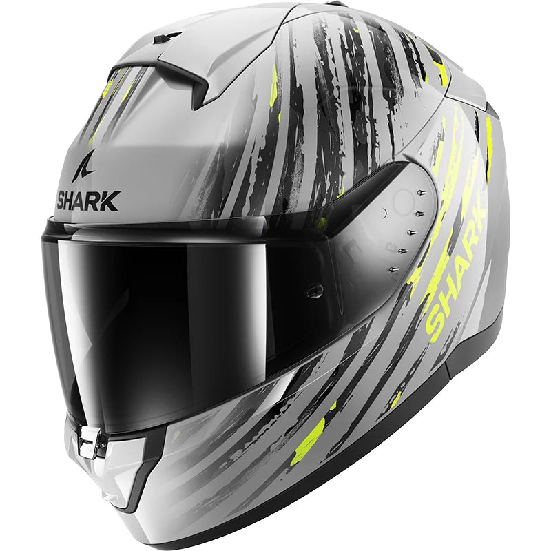 Shark Ridill 2 Assya Negro Gris Amarillo Brillo - vista 1