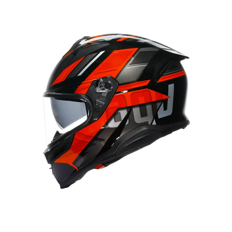 AGV K7 Taurax Negro Rojo