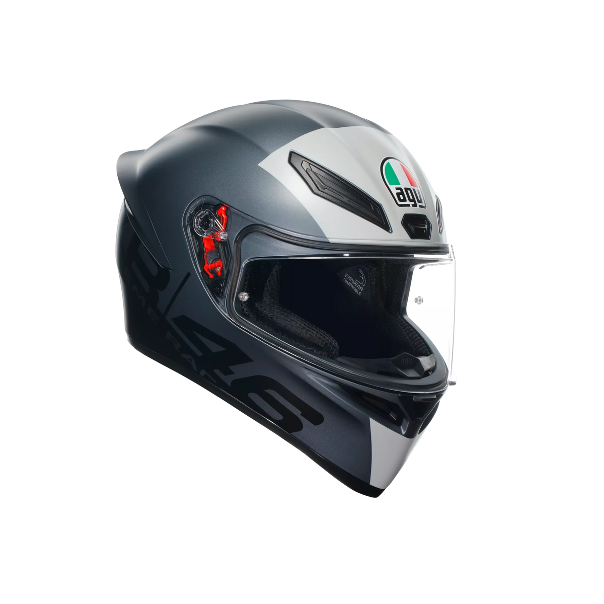 AGV K1 S Limit 46 Gris Negro Mate - vista 1