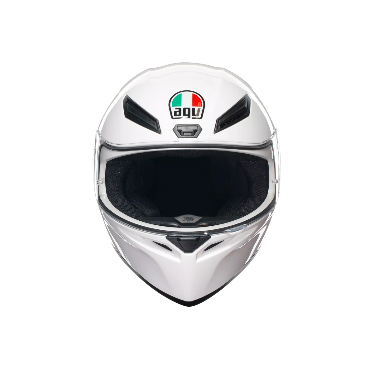 AGV K1 S Mono Solid Blanco Brillo - vista 2