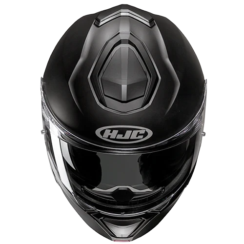 HJC i91 Solid Negro Mate - vista 2