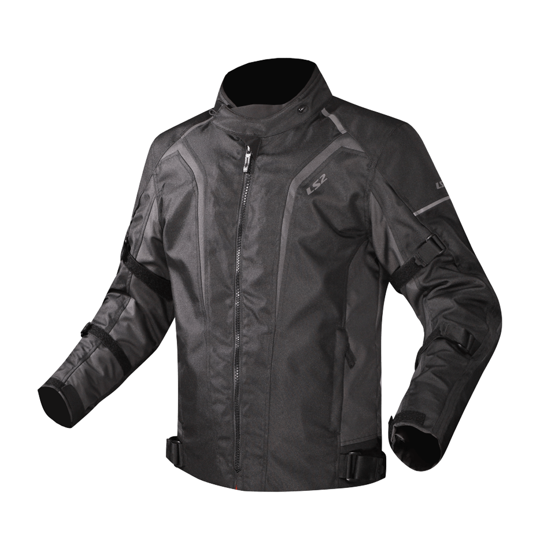 LS2 Sepang Man Negro Gris - vista 1