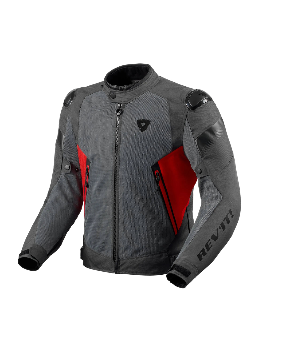 REV'IT! Control Air H2O Gris Rojo - vista 1