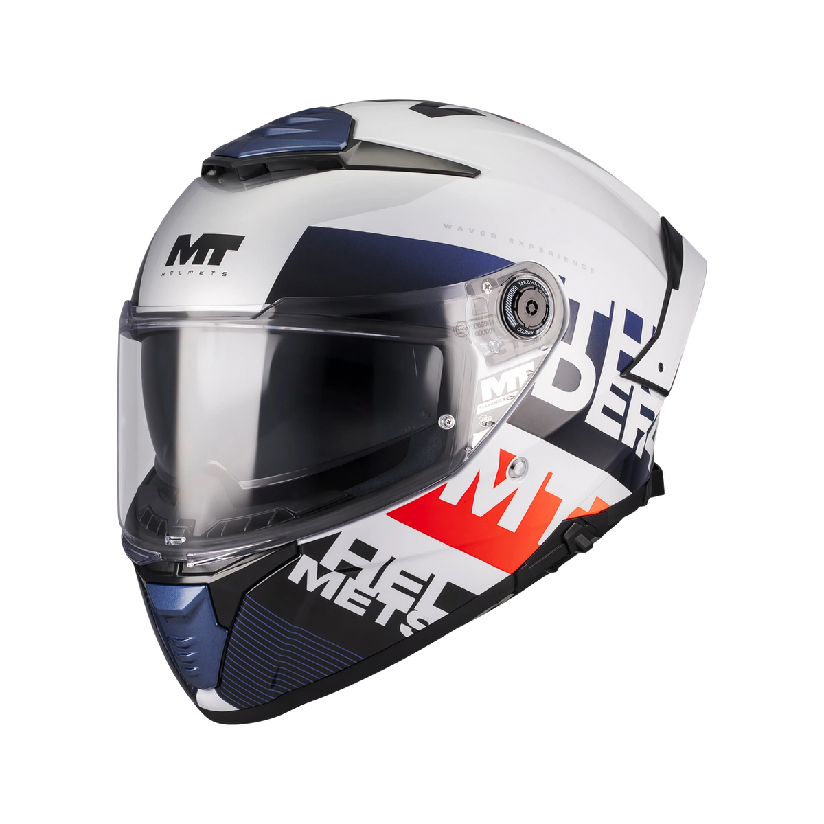 MT Thunder 4 R SV Waves A14 Negro Blanco - vista 1