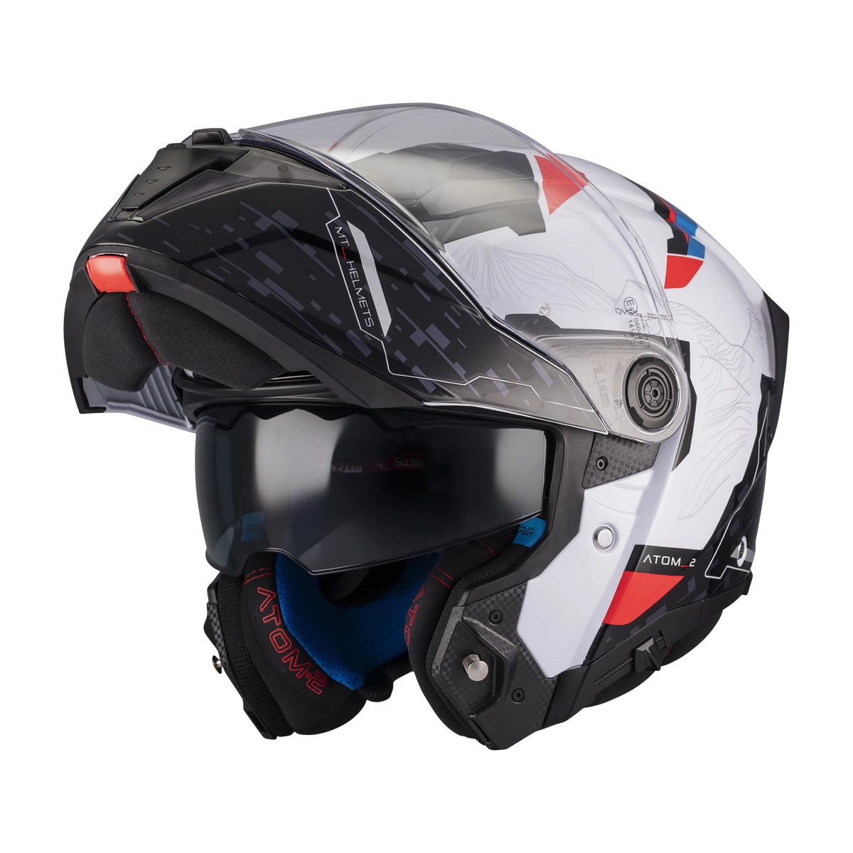 MT Atom 2 SV Highlands A7 Blanco Negro Brillo - vista 1