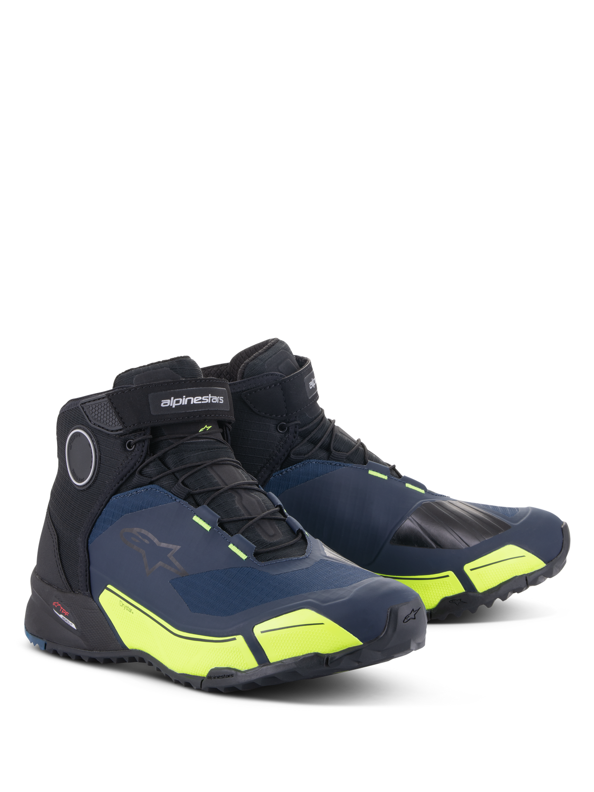 Alpinestars CR-X Drystar Negro Azul Amarillo - vista 2