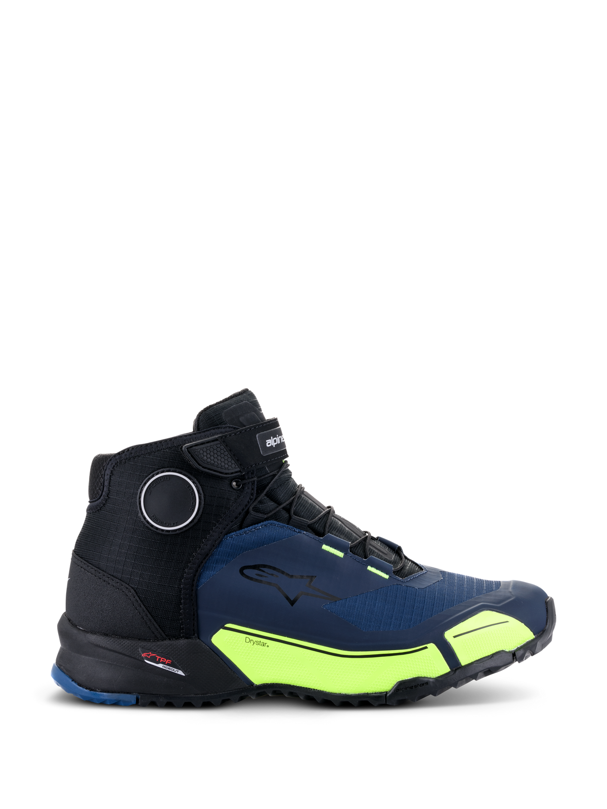 Alpinestars CR-X Drystar Negro Azul Amarillo - vista 1