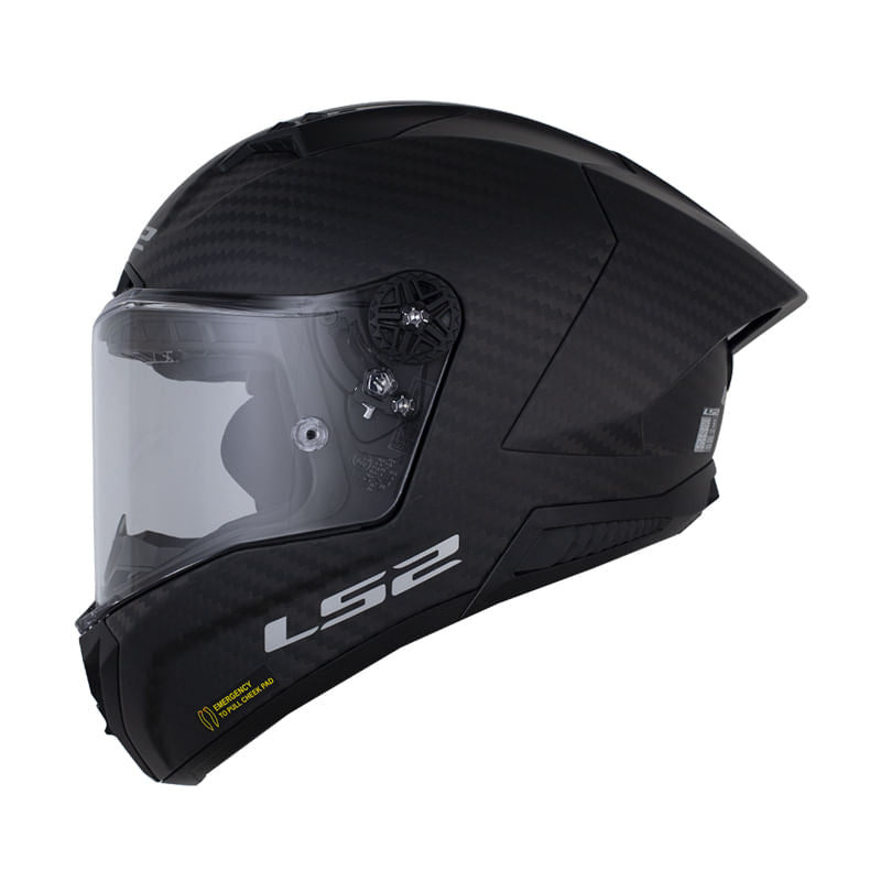 LS2 FF805 Thunder Carbon Solid Mate - vista 1
