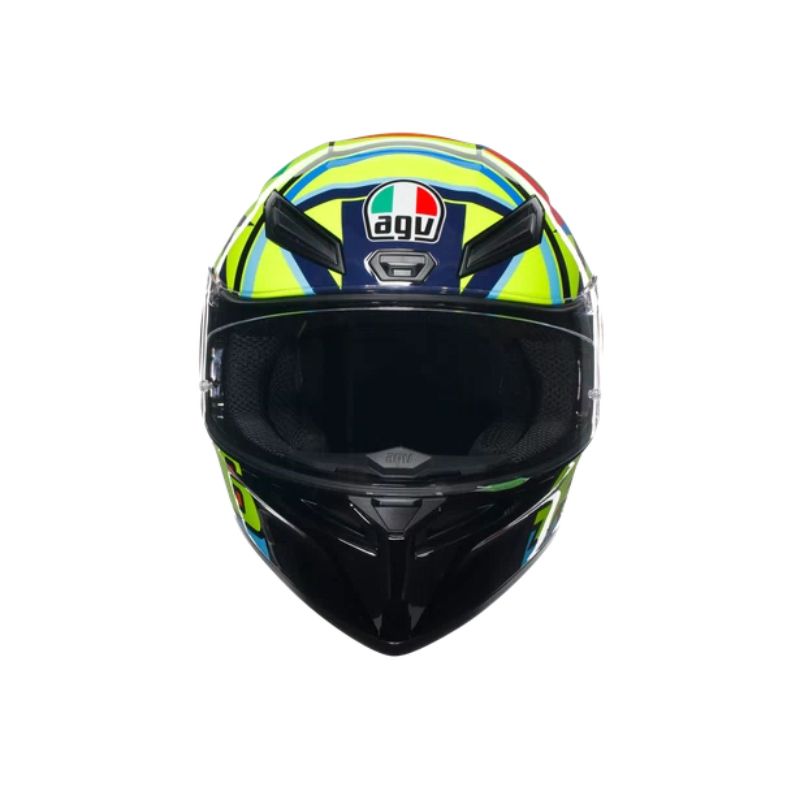 Casco AGV K1 S Soleluna 2017 Amarillo Brillo - vista 2