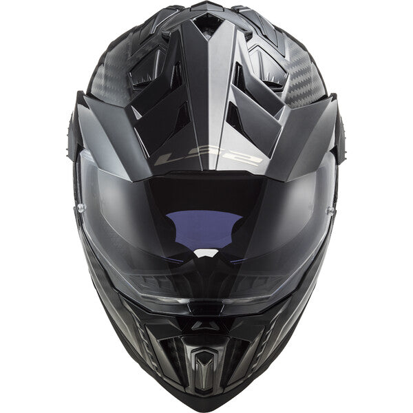 LS2 MX701 Explorer Carbon Solid Brillo - vista 2